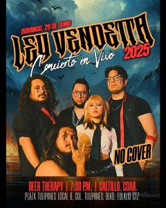 Ley Vendetta en Beer Therapy