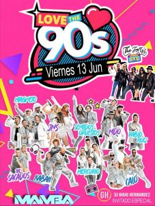 Love The 90’s en Mamba Vivo Bar