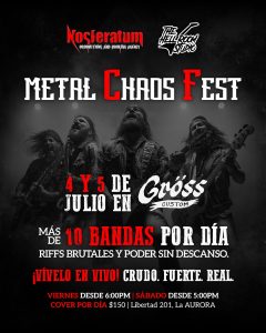 Metal Chaos Fest en Gröss Moto Customs