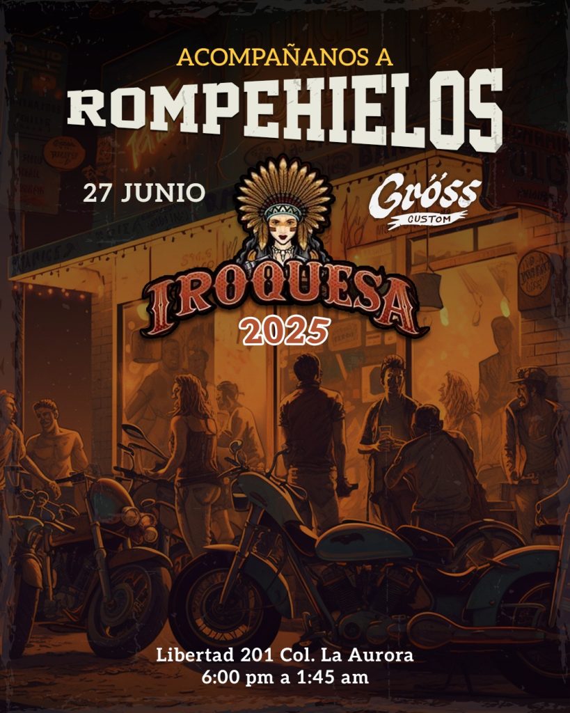 Rompehielos Iroquesa 2025 en Gröss Moto Customs