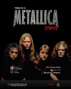 Tributo a Metallica en Beer Therapy