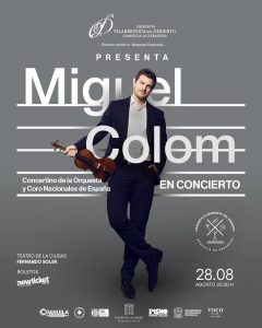 Miguel Colom en Concierto en el Teatro De La Ciudad Fernando Soler