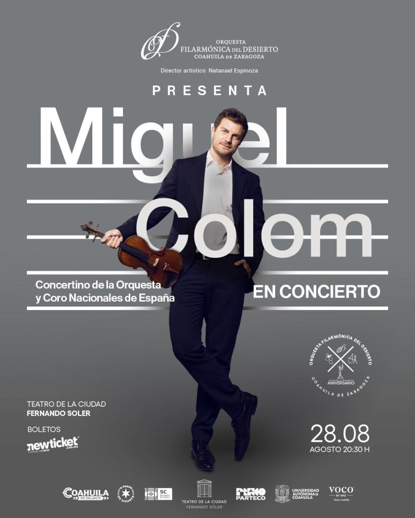 Miguel Colom en Concierto en el Teatro De La Ciudad Fernando Soler