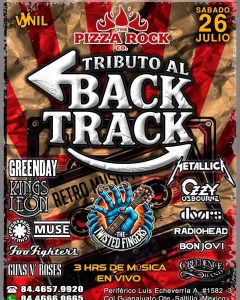 Tributo al Back Track en Pizza Rock