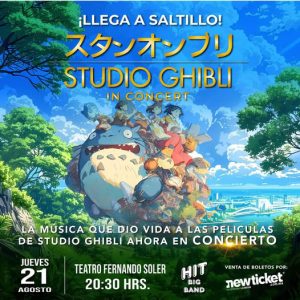 Studio Ghibli en Concierto en el Teatro De La Ciudad Fernando Soler