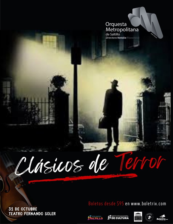 «CLÁSICOS DE TERROR» Concierto Sinfónico