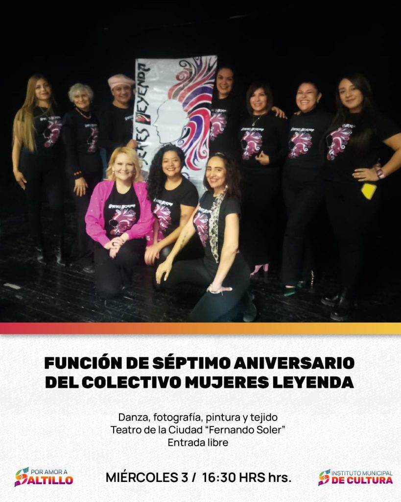 FUNCIÓN DE SÉPTIMO ANIVERSARIO DEL COLECTIVO ‘MUJERES LEYENDA’