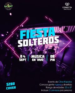 Fiesta de Solteros en Beer Therapy