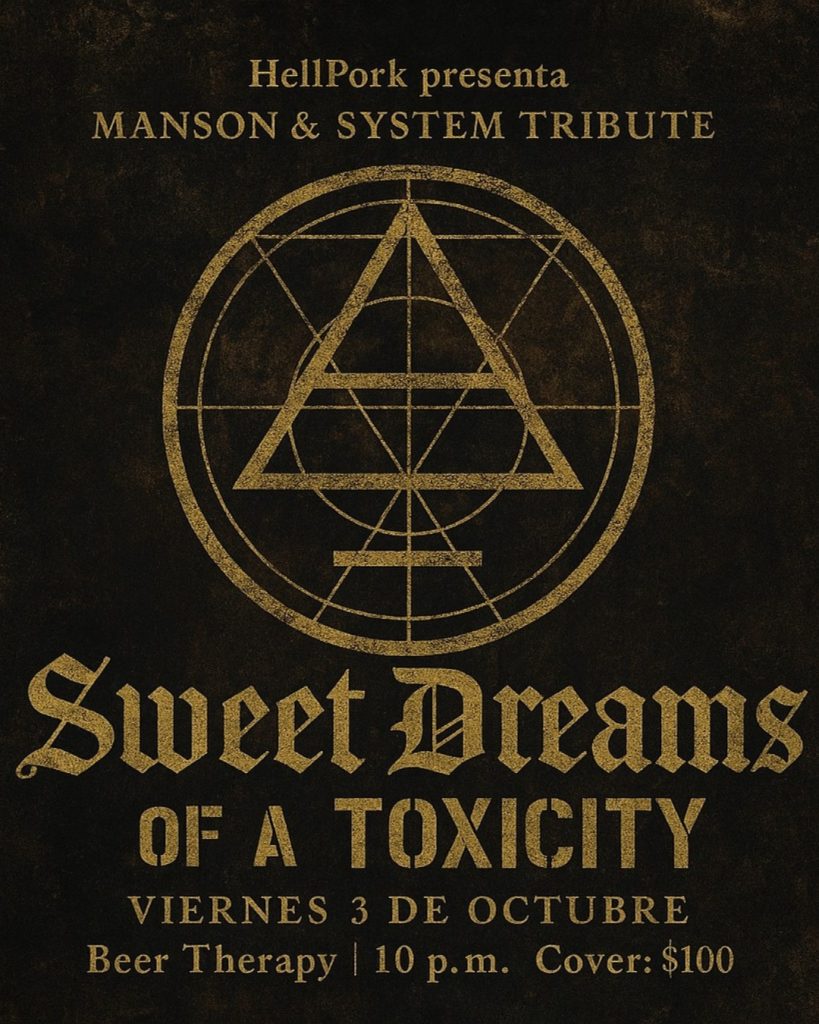 HellPork presenta: Sweet Dreams of a Toxicity en Beer Therapy