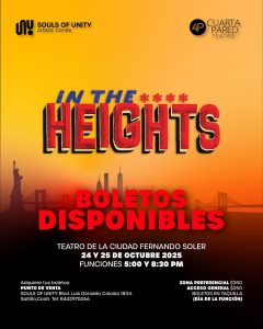 IN THE HEIGHTS en el Teatro De La Ciudad Fernando Soler