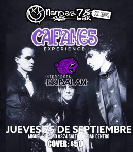 Tributo a Caifanes en Nandas Bar Saltillo