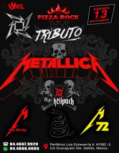 Tributo a Metallica Pt. 1 en Pizza Rock