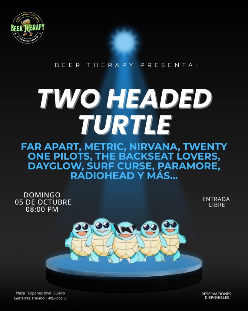 Two Headed Turtle en Beer Therapy