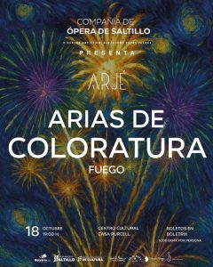 “Arjé: Arias de Coloratura Fuego”