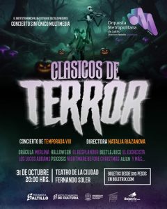 Clásicos de Terror en el Teatro De La Ciudad Fernando Soler