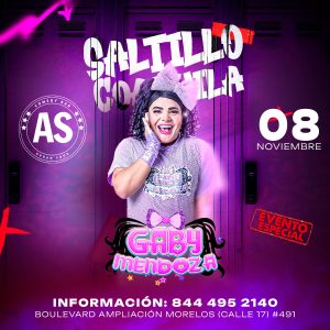 La Gaby Mendoza en AS Comedy Bar
