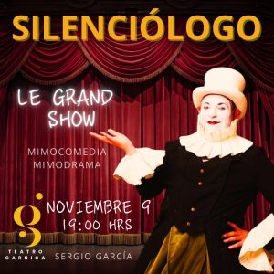 Silenciólogo en Teatro Garnica