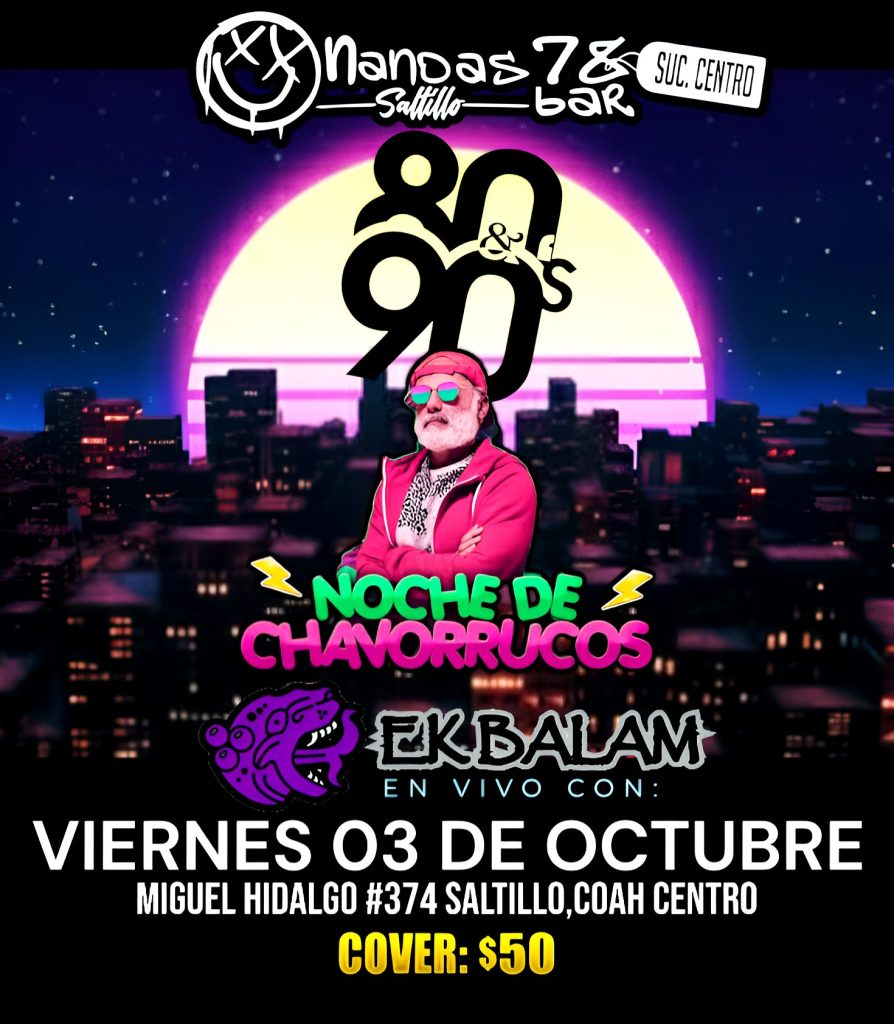 ℕ𝕠𝕔𝕙𝕖 𝕕𝕖 ℂ𝕙𝕒𝕧𝕠ℝ𝕣𝕦𝕔𝕠𝕤 en Nandas Bar Saltillo