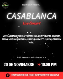 Casablanca en Beer Therapy