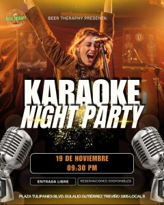 Karaoke Night Party en Beer Therapy