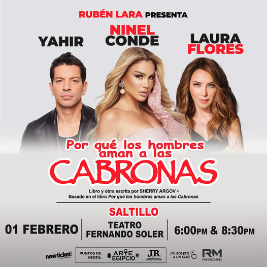 ‘¿Por qué los Hombres aman a las Cabronas?’ en el Teatro De La Ciudad Fernando Soler