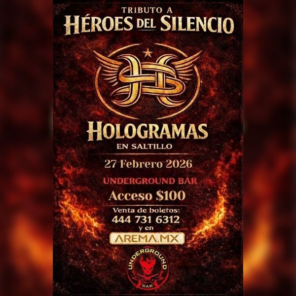 Tributo a Héroes del Silencio en Underground Bar