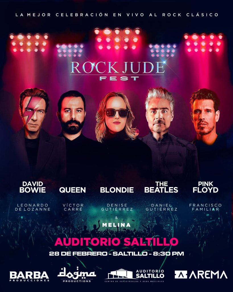 Rock Jude en Auditorio Saltillo