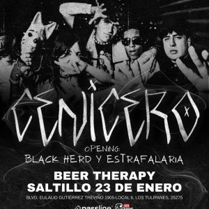 Cenicero Band en Beer Therapy