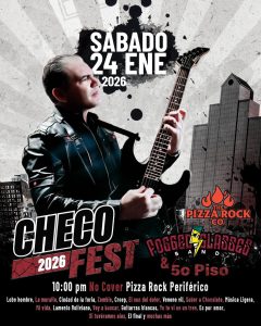 CHECO FEST 2026 en Pizza Rock