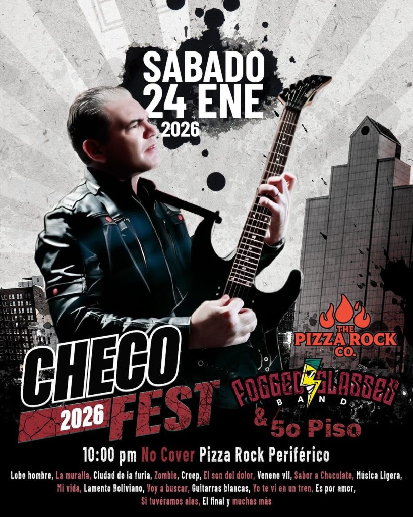 CHECO FEST 2026 en Pizza Rock