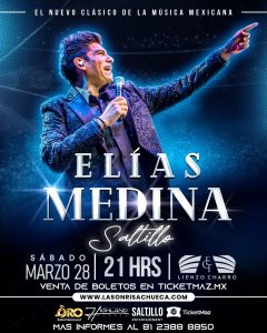 Elías Medina en El Lienzo Charro