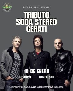 TRIBUTO A SODA STEREO & GUSTAVO CERATI en Beer Therapy