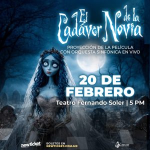 El Cadáver de la Novia: Proyección de la Película con Orquesta Sinfónica En Vivo