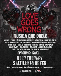 LOVE GOES WRONG en Beer Therapy
