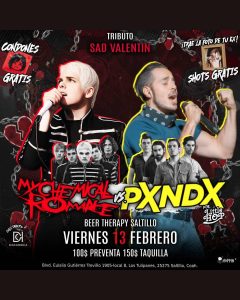 My Chemical Romance VS PXNDX en Beer Therapy