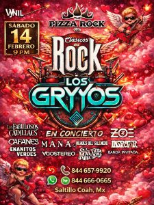 TRIBUTO AL ROCK EN TU IDIOMA en Pizza Rock