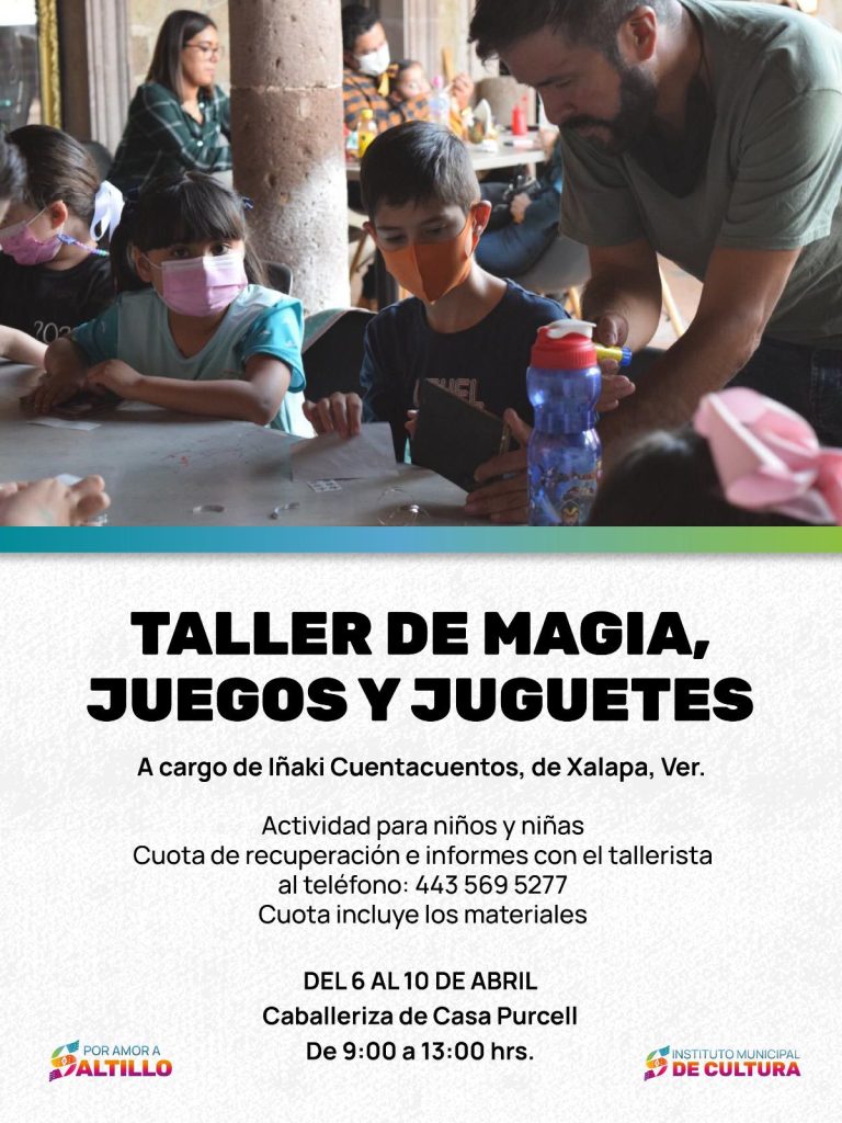 Taller de Magia, Juegos y Juguetes