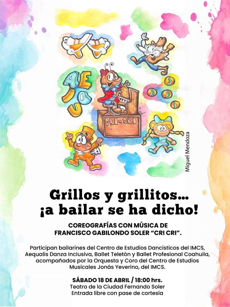 “Grillos y grillitos… ¡a bailar se ha dicho!”