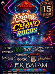 CHAVORUCOS NIGHT en Pizza Rock