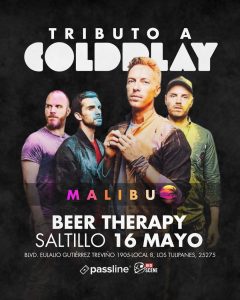 Tributo a Coldplay en Beer Therapy