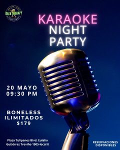 Karaoke Night Party en Beer Therapy