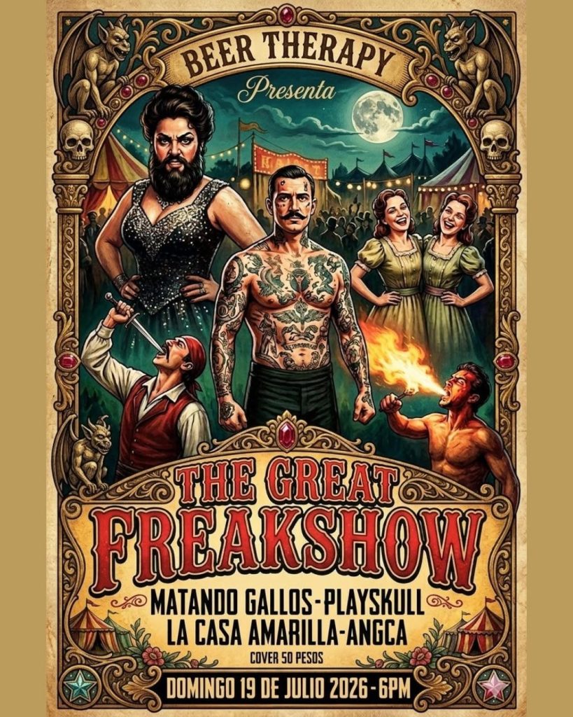 The Great Freakshow en Beer Therapy
