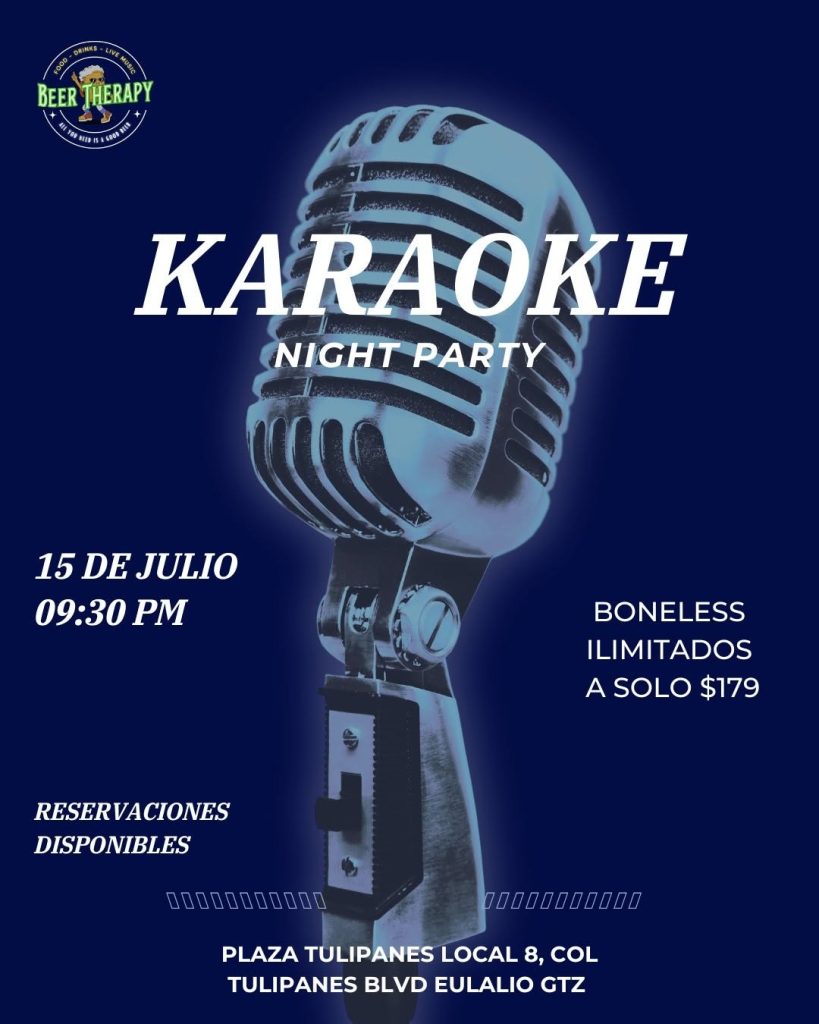 Karaoke Night Party en Beer Therapy