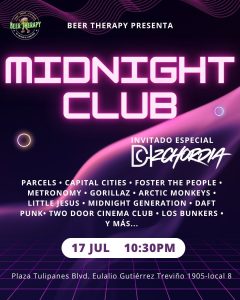 Midnight Club en Beer Therapy