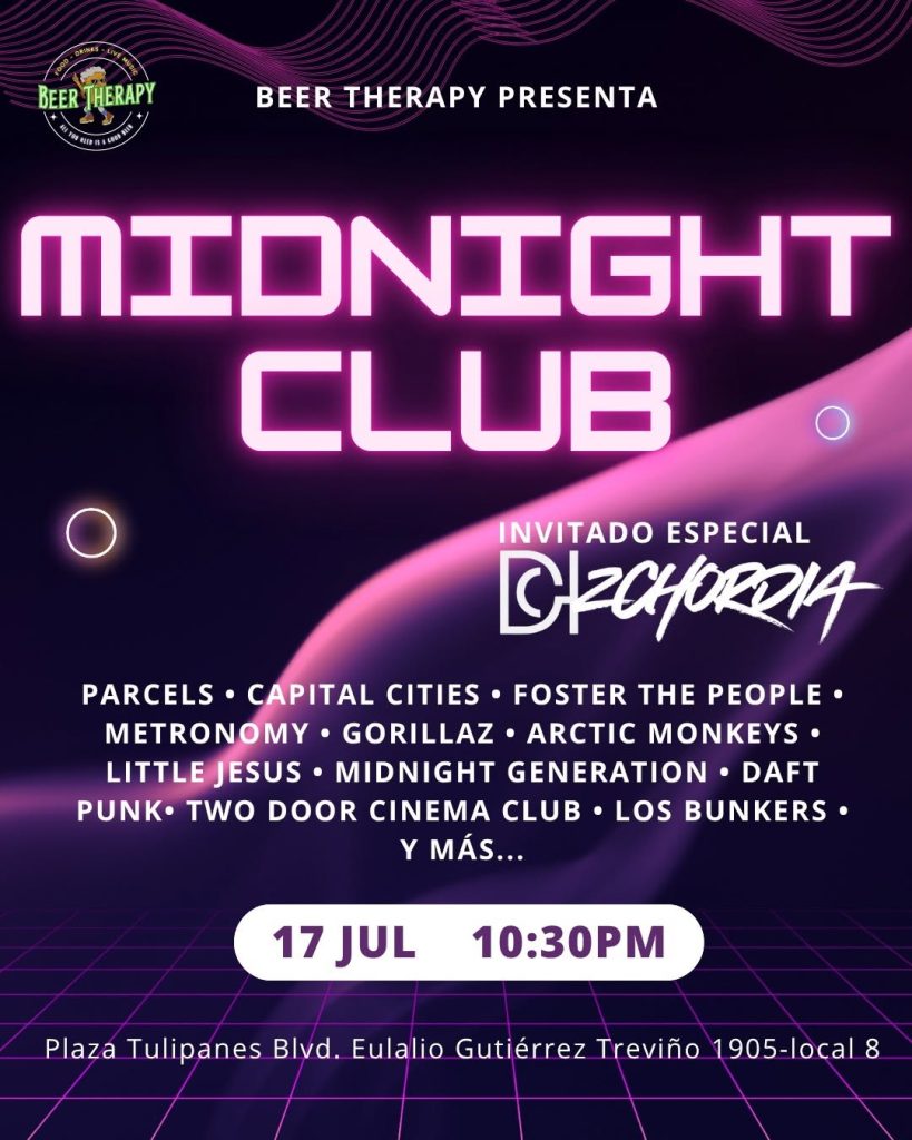 Midnight Club en Beer Therapy