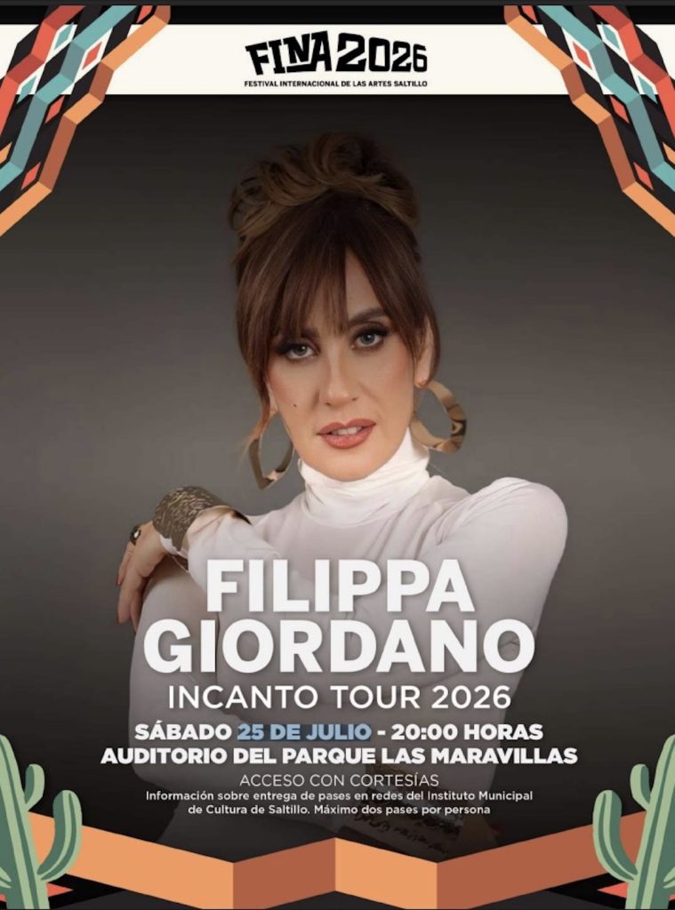 Filippa Giordano Concierto de Clausura – FINA 2026