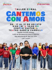 Taller Coral «Cantemos con Amor»