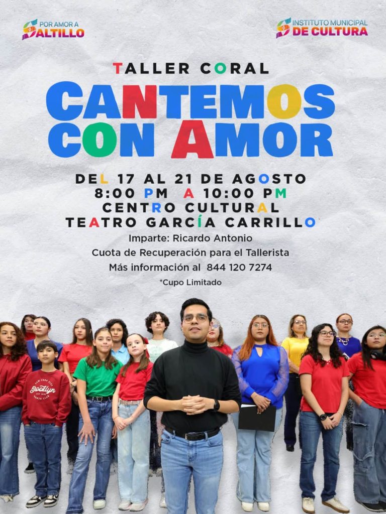 Taller Coral «Cantemos con Amor»