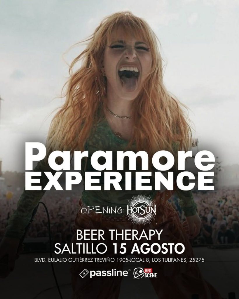 PARAMORE EXPERIENCE en Beer Therapy