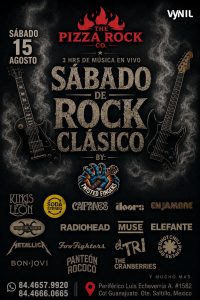 Sábado de Rock Clásico en Pizza Rock